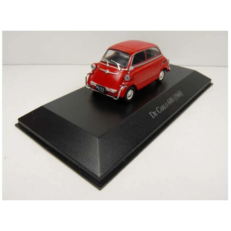 Macheta 1960 De Carlo 600 1:43 replica metal Rosu