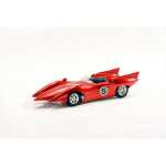 Macheta Speed Racer Mach 5 Red Version 1:32 replica metal Features a die-cast aluminum press body with aluminum die-cast and machined aluminum parts