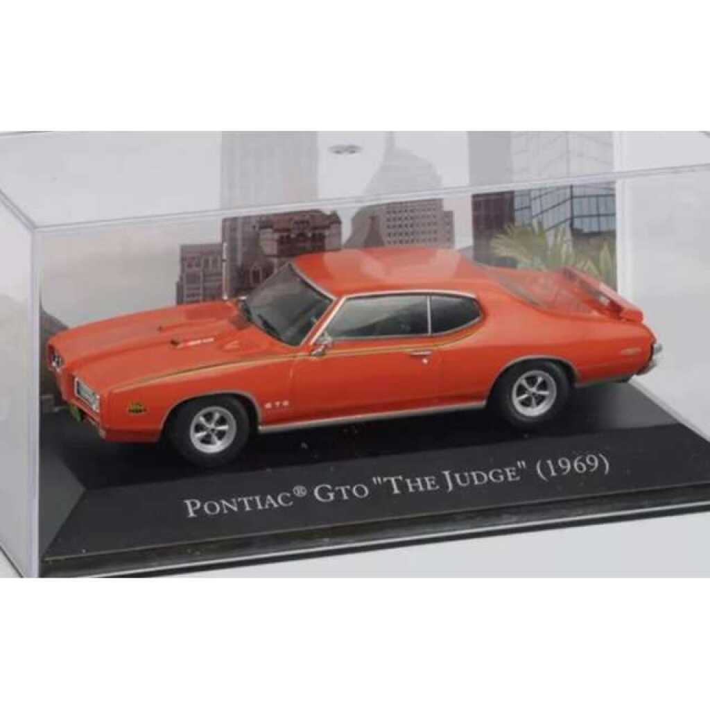 Macheta 1969 Pontiac Gto The Judge 1:43 replica metal Rosu