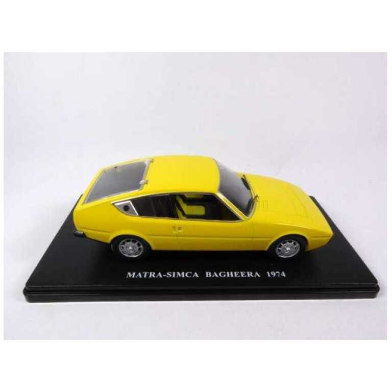 Macheta 1974 Matra Simca Bagheera 1:24 replica metal Galben