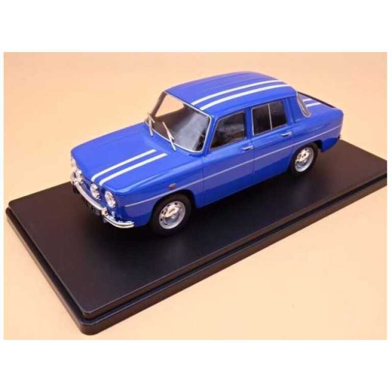 Macheta 1966 Renault 8 Gordini 1:24 replica metal Albastru