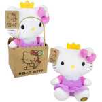 Jucarie de Plus Hello Kitty Princess in Punga de Cadou 27 cm