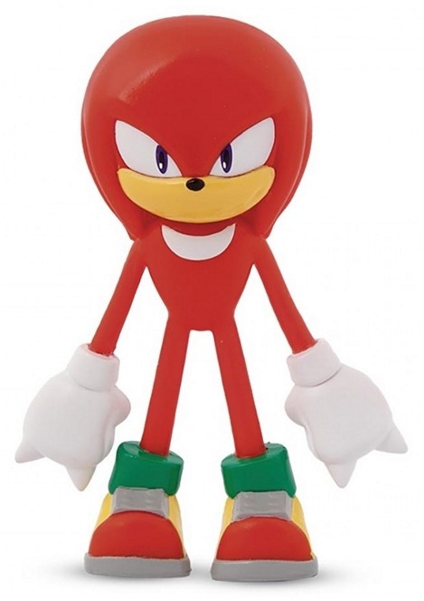 7 (1) Figurina Sonic the Hedgehog Bend-Ems indoaie membrele Knuckles 15 c - imagine 1