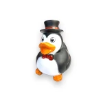Ratusca baie pinguin XL 17cm