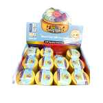 Jucarie antistres Squishy Dumpling cu sclipici si recipient 6cm - imagine 3