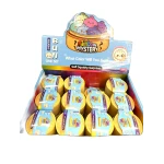 Jucarie antistres Squishy Dumpling cu sclipici si recipient 6cm NeeDoh - imagine 3