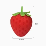 Jucarie Antistres Squishy in Forma de Capsuna Red Strawberry Fidget Toy