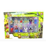 Set 12 figurine Zombie blockheroes compatibile cuburi colectie distractiva pentru copii