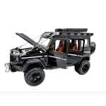Macheta Mercedes G Class negru 1:32 replica metal usi si capota deschise sunete si lumini