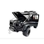 Macheta Mercedes G Class negru 1:32 replica metal usi si capota deschise sunete si lumini - imagine 8