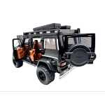 Macheta Mercedes G Class negru 1:32 replica metal usi si capota deschise sunete si lumini - imagine 10