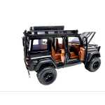 Macheta Mercedes G Class negru 1:32 replica metal usi si capota deschise sunete si lumini - imagine 11