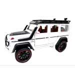 Macheta spectaculoasa inspirata de celebrul Mercedes G-Class AMG 6x6, realizata la scara 1:22, cu design premium, detalii realiste si multiple functii interactive. Modelul impresioneaza prin aspectul robust off-road, interiorul detaliat si efectele speciale de lumini, sunete si spray. Caroseria este realizata din metal die-cast, iar usile, capota si portbagajul se deschid pentru o experienta autentica. Efectul special de “spray” iluminat ofera un plus de realism si atractivitate. Caracteristici: Model SUV off-road stil Mercedes G-Class AMG Scara 1:22 Caroserie metalica die-cast Lumini si sunete interactive Efect spray iluminat Functie pull back Usi fata/spate functionale Capota motorului se deschide Portbagaj spate functional Interior detaliat maro Roti sport cu aspect premium Culoare: alb cu accente negre Dimensiuni aproximative: Lungime: aproximativ 22-24 cm Avantaje: Design realist si modern Ideal pentru colectie sau joaca Perfect pentru pasionatii de SUV-uri premium Efecte speciale impresionante Cadou excelent pentru copii si colectionari Functioneaza cu baterii (incluse/in functie de lot). Recomandata copiilor peste 3 ani.