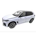 Macheta BMW X5 M Competition LCI 1:18 replica metal gri vireaza rotile deschide toate usile si capotele
