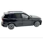 Macheta BMW X5 M Competition LCI 1:18 replica metal neagra vireaza rotile deschide toate usile si capotele - imagine 10