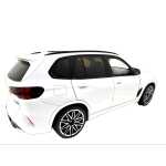 Macheta BMW X5 M Competition LCI 1:18 replica metal alba vireaza rotile deschide toate usile si capotele - imagine 10