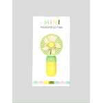Ventilator Portabil Mini Handheld Fan reincarcabil USB galben