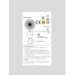 Ventilator Portabil Mini Handheld Fan reincarcabil USB galben - imagine 3