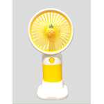 Ventilator Portabil Mini Handheld Fan reincarcabil USB galben - imagine 4