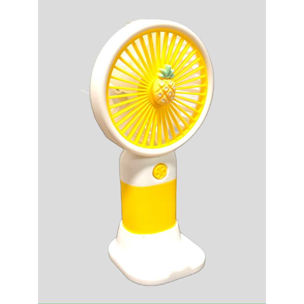 Ventilator Portabil Mini Handheld Fan reincarcabil USB galben