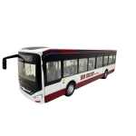 Macheta Autobuz Electric Urban 1:42 replica metal lumini si sunete usi functionale 28cm - imagine 4