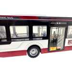 Macheta Autobuz Electric Urban 1:42 replica metal lumini si sunete usi functionale 28cm - imagine 8
