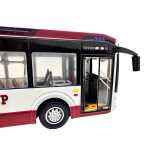 Macheta Autobuz Electric Urban 1:42 replica metal lumini si sunete usi functionale 28cm - imagine 9