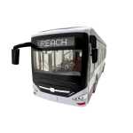 Macheta Autobuz Electric Urban 1:42 replica metal lumini si sunete usi functionale 28cm - imagine 10