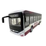 Macheta Autobuz Electric Urban 1:42 replica metal lumini si sunete usi functionale 28cm - imagine 15