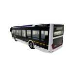 Macheta Autobuz Electric Urban 1:42 replica metal lumini si sunete usi functionale 28cm - imagine 17