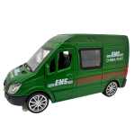 Macheta Mercedes Sprinter Curierat 1:30 replica metal lumini si sunete usi si portiere functionale