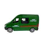Macheta Mercedes Sprinter Curierat 1:30 replica metal lumini si sunete usi si portiere functionale - imagine 4