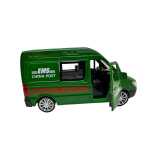 Macheta Mercedes Sprinter Curierat 1:30 replica metal lumini si sunete usi si portiere functionale - imagine 11