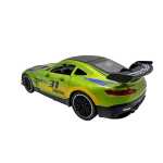 Macheta Mercedes AMG GT3 Verde 1:24 replica metal usi capota si portbagaj deschise - imagine 3