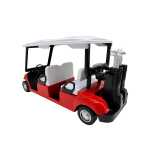Macheta masina Golf 1:20 replica metal pentru teren de golf 4 locuri - imagine 5