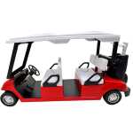 Macheta masina Golf 1:20 replica metal pentru teren de golf 4 locuri - imagine 6
