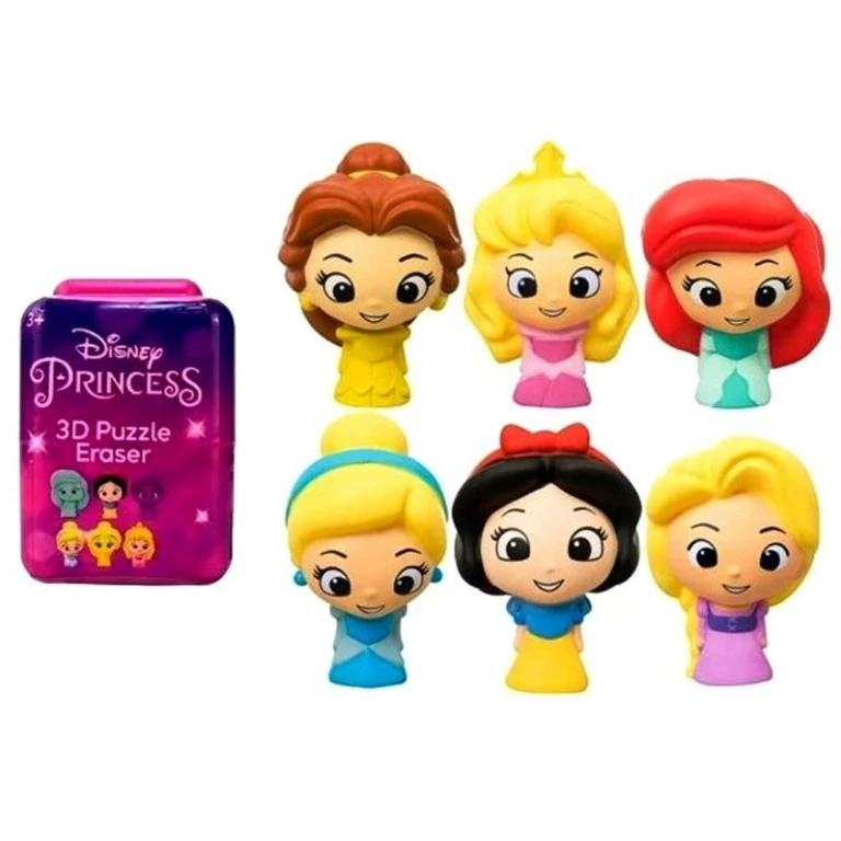 Radiera Puzzle 3D Disney Princess Parfumata Papusa Surpriza