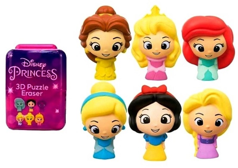Radiera Puzzle 3D Disney Princess Parfumata Papusa Surpriza Radiera Puzzle 3D Disney Princess Parfumata Papusa Surpriza