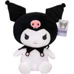 Jucarie Plus Kuromi negru Sanrio 23 cm