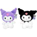 Jucarie de Plus Kuromi Hello Kitty Fluffy Varianta Neagra 23 cm - imagine 2