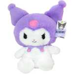 Jucarie de Plus Kuromi Hello Kitty Fluffy Varianta Mov 23 cm