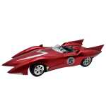 Macheta Speed Racer Mach 5 Red Version 1:32 replica metal  Features a die-cast aluminum press body with aluminum die-cast and machined aluminum parts