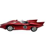 Macheta Speed Racer Mach 5 Red Version 1:32 replica metal  Features a die-cast aluminum press body with aluminum die-cast and machined aluminum parts - imagine 3