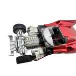 Macheta Speed Racer Mach 5 Red Version 1:32 replica metal  Features a die-cast aluminum press body with aluminum die-cast and machined aluminum parts - imagine 13