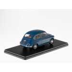 Macheta 1960 Fiat 600d 1:24 replica metal Albastru - imagine 2