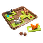Smart Games Squirrels Go Nuts! joc de logica cu 80 de provocari 6+ ani, editie lb. Romana - imagine 3