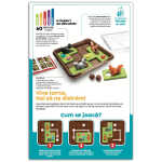 Smart Games Squirrels Go Nuts! joc de logica cu 80 de provocari 6+ ani, editie lb. Romana