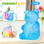 Jucarie Antistres Ursulet Gummy Bear NeeDoh Jucarie Senzoriala Squishy din Silicon Moale fidget toy