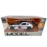 Macheta Mercedes AMG GT3 argintiu 1:43 replica metal usi deschise