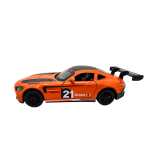 Macheta Mercedes AMG GT3 portocaliu 1:43 replica metal usi deschise - imagine 3